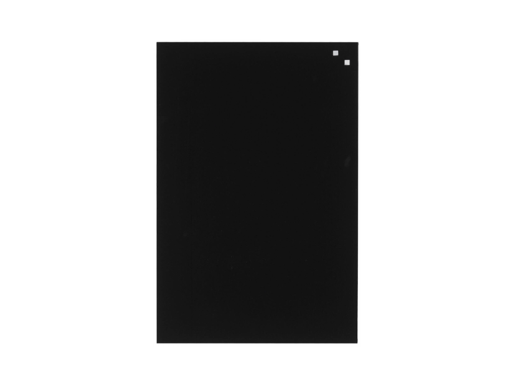 Magnetisk glastavle Naga | 40 x 60 cm | Sort