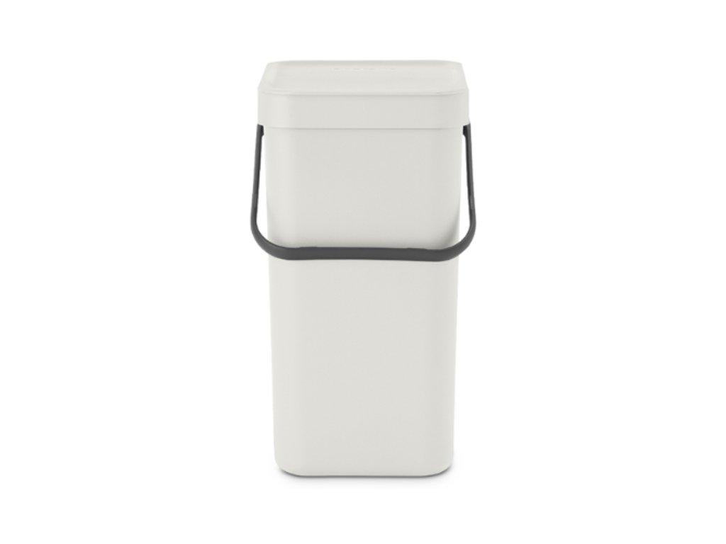 Brabantia Affaldsspand med låg | 12 Liter | Hvid | Affaldssystem