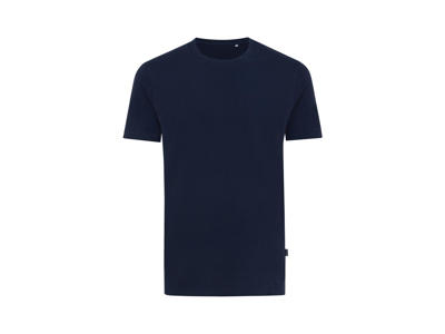 Iqoniq Bryce t-shirt i genanvendt bomuld, marine blå