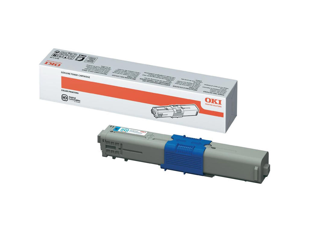 OKI toner C510/511/C530/MC561/562 Cyan, 5000 sider