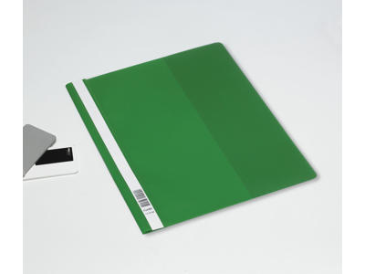 Tilbudsmappe A4 grøn m/lomme