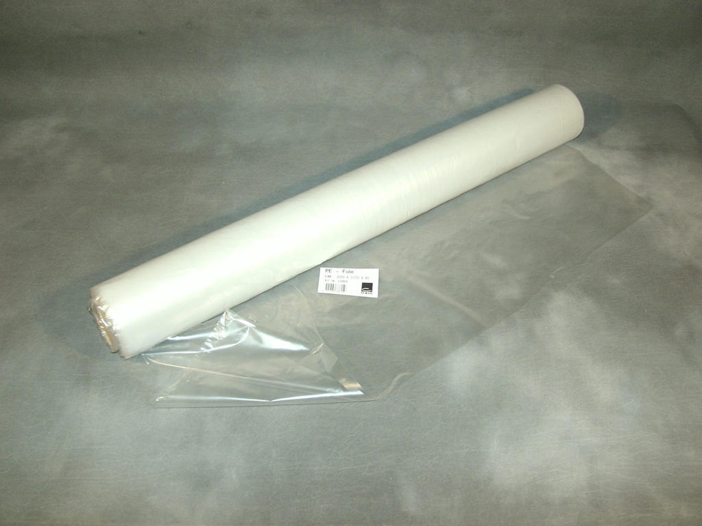 Plastikfolie 2 m x 50 m x 0,07 mm
Falset