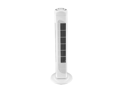 Ventilator gulv tårn 76 cm hvid