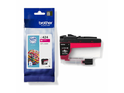 Brother blæk LC424 magenta, 750 sider