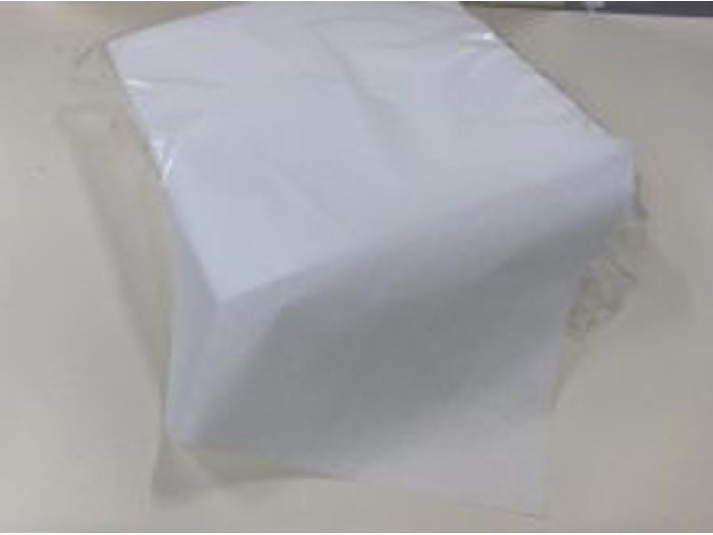 Tandlægeserviet 1 lags hvid 34 x 33 cm 3000 stk