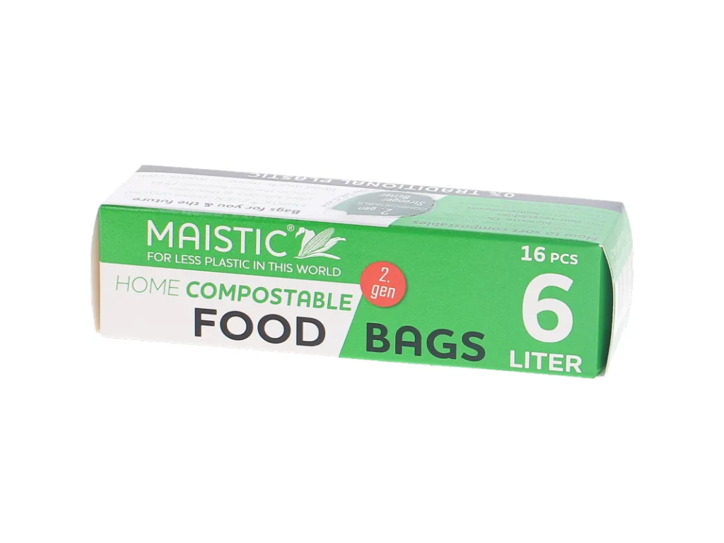 Maistic frysepose 6 liter 16 stk. komposterbar