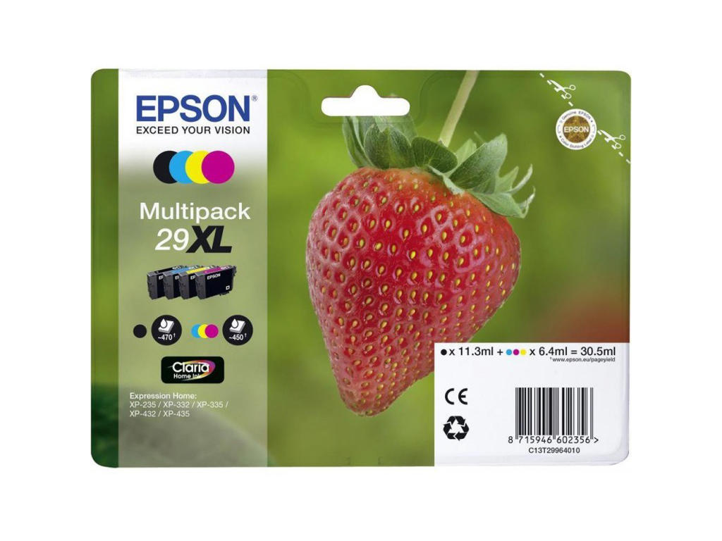 Epson blæk 29XL CMYK