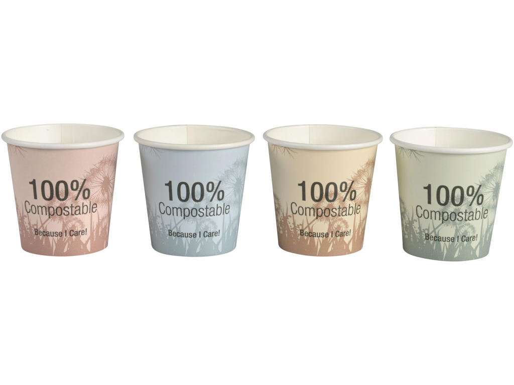 Papkrus Dandelion single wall | 10/12 cl | 50 stk