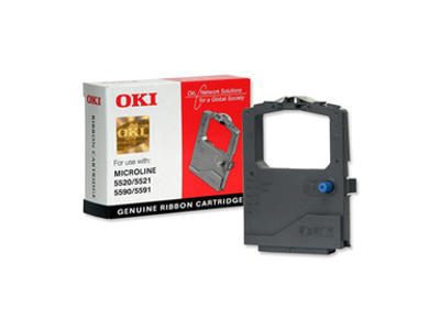 Farvebånd OKI ML5500/5520/5590/5591 sort