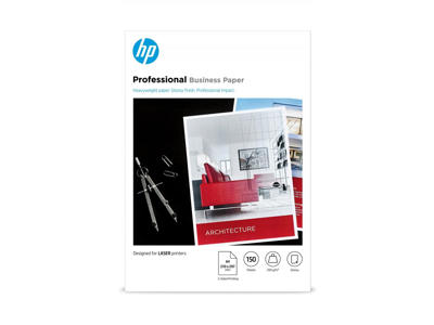 HP papir A4 glossy laser 200 gram 150 ark