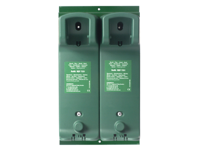 Vægholder til 2 stk øjenskyl 500 ml Cederroth