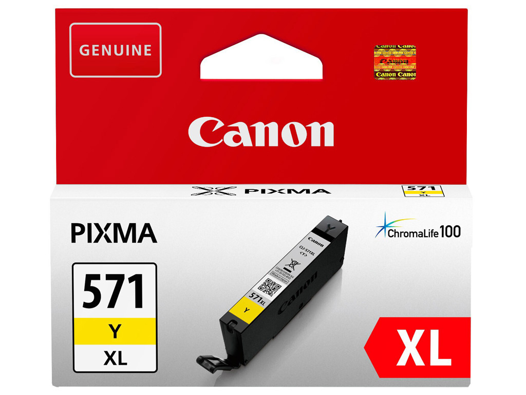 Canon blæk CLI-571XL Y yellow