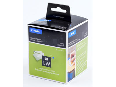 Dymo etiketter 36x89mm 2x260 stk. S0722400/99012