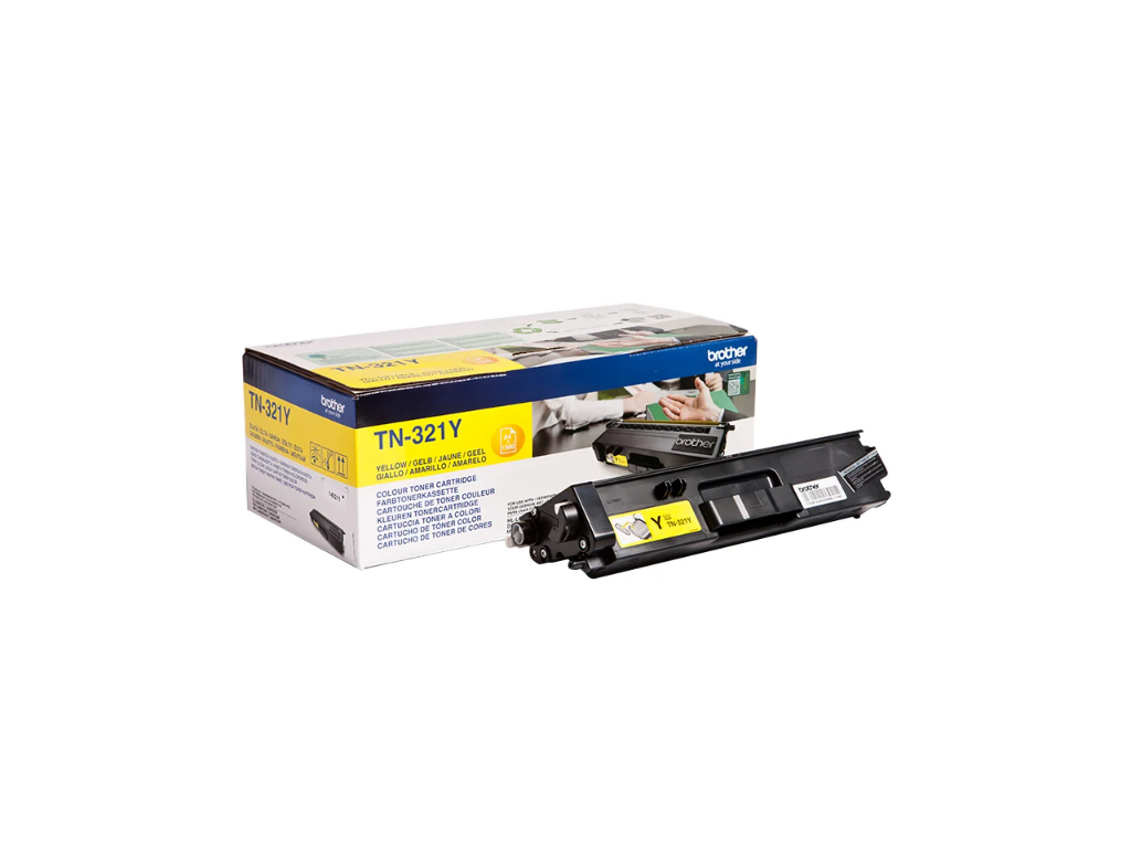Brother toner TN-321Y gul, 1500 sider