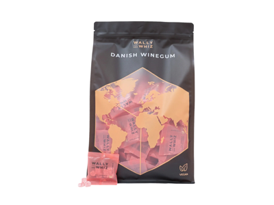 Wally and Whiz vingummi | Pink grape/Abrikos | Flowpack | 125 stk.