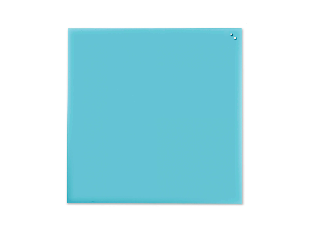 Magnetisk glastavle Naga | 100 x 100 cm | Turkis