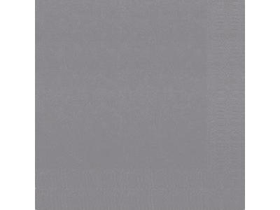 Servietter 33x33 cm 3-lags Duni grå 8x125 stk