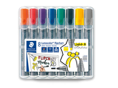 Marker Lumocolor 356 SWP 8 ass flipover