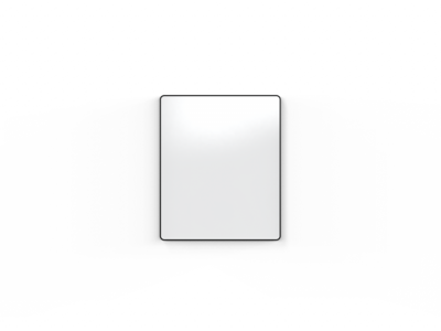 Lintex Whiteboard Edge, sort kantliste 995 x 1195 mm