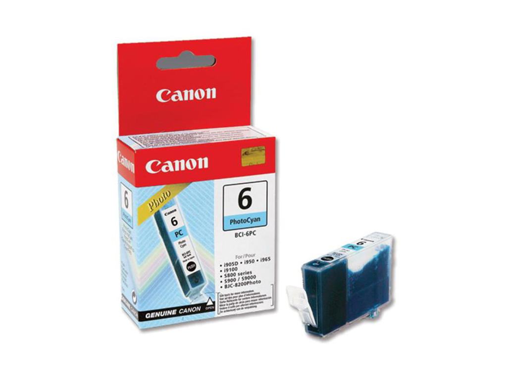 Canon blæk BCI-6 PC photo cyan