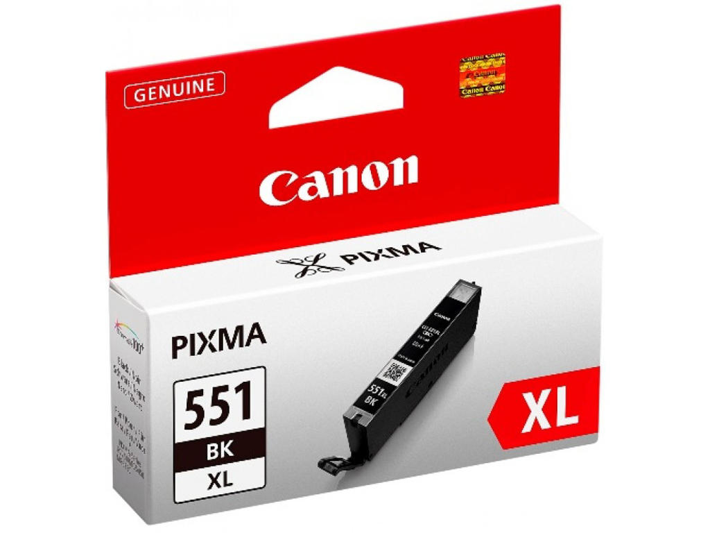 Canon blæk CLI-551XL BK sort