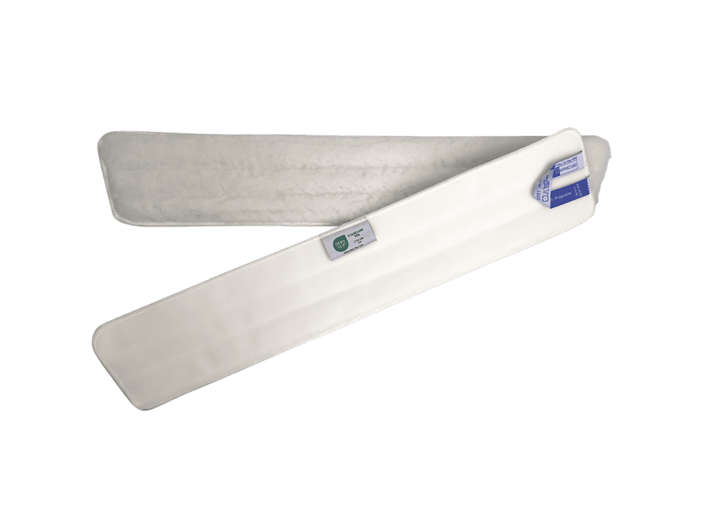 Moppe Clean Plus Dry Fibre mikrofiber hvid 60 cm