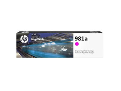 HP 981A blæk magenta, 6000 sider