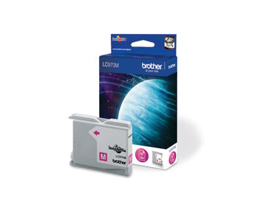 Brother blæk LC970M magenta, 300 sider