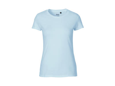 Dame Fit T-shirt Neutral O81001 blå