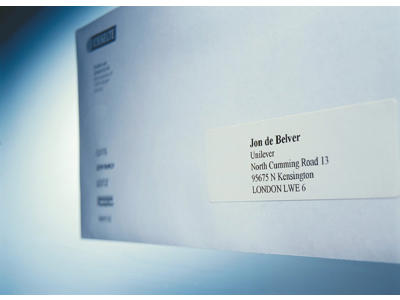 Dymo etiketter 28x89mm 2x130 stk. S0722370