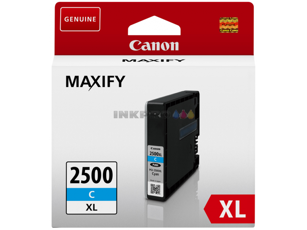 Canon blæk PGI-2500XL C cyan