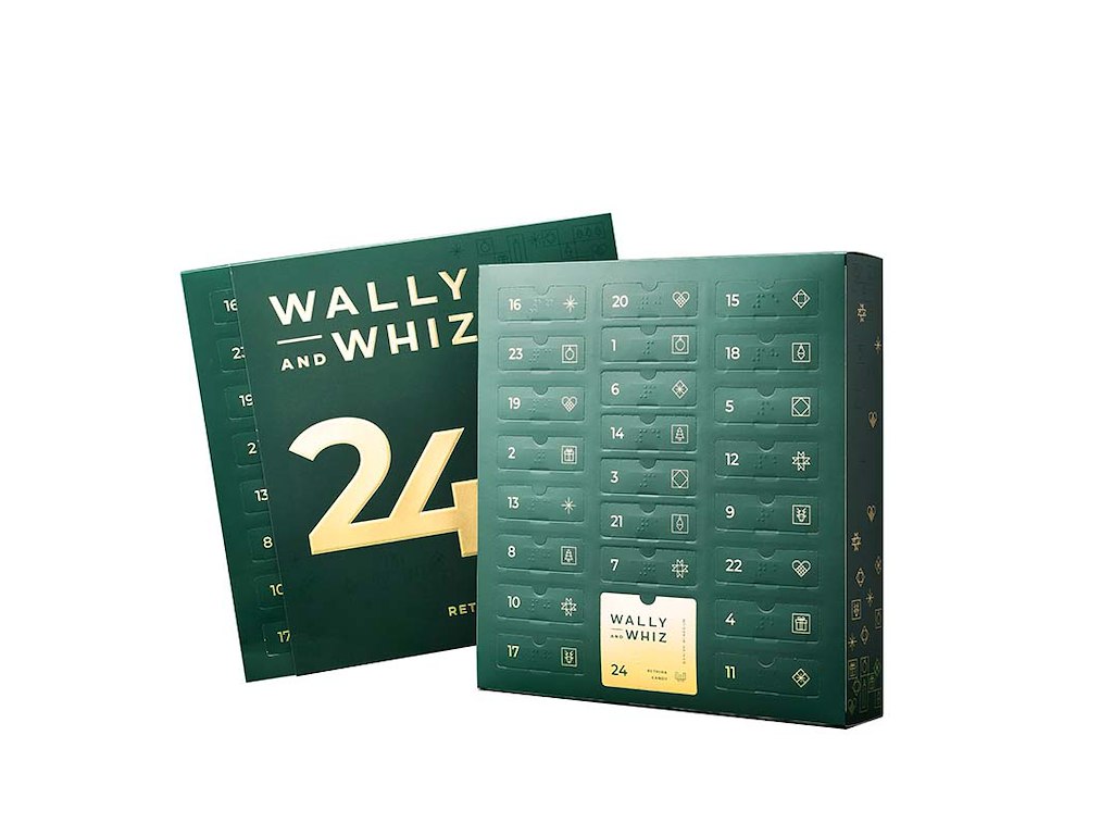 Julekalender Wally and Whiz Grøn 2025 - 393g