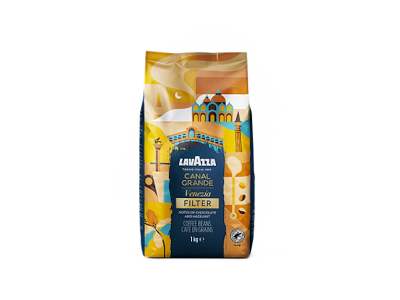 Lavazza kaffe | Canal Grande | Hele bønner | 1 kg