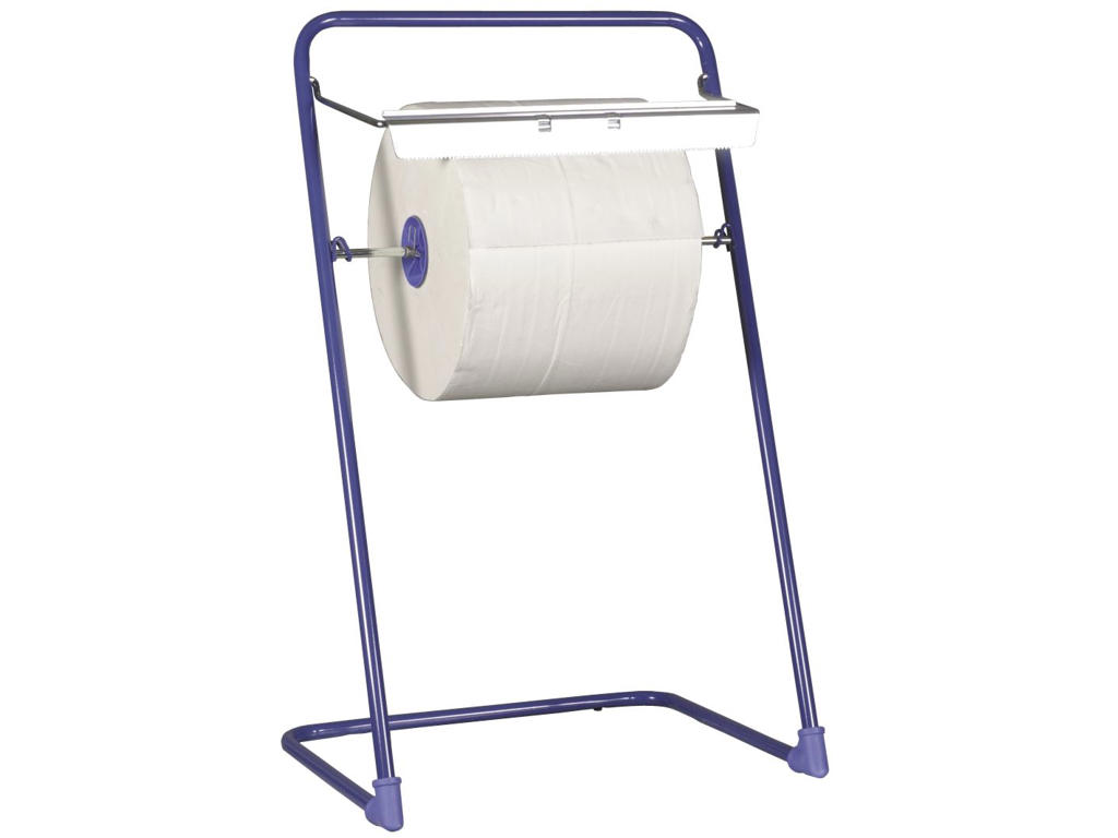 Gulvstativ til værkstedsrulle 43 cm Blå 
