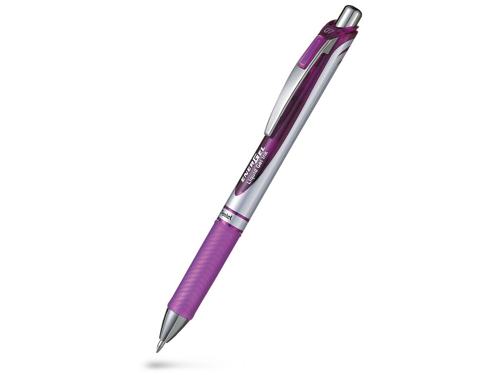 Rollerpen Pentel EnerGel BL77 lys lilla  0,7 mm