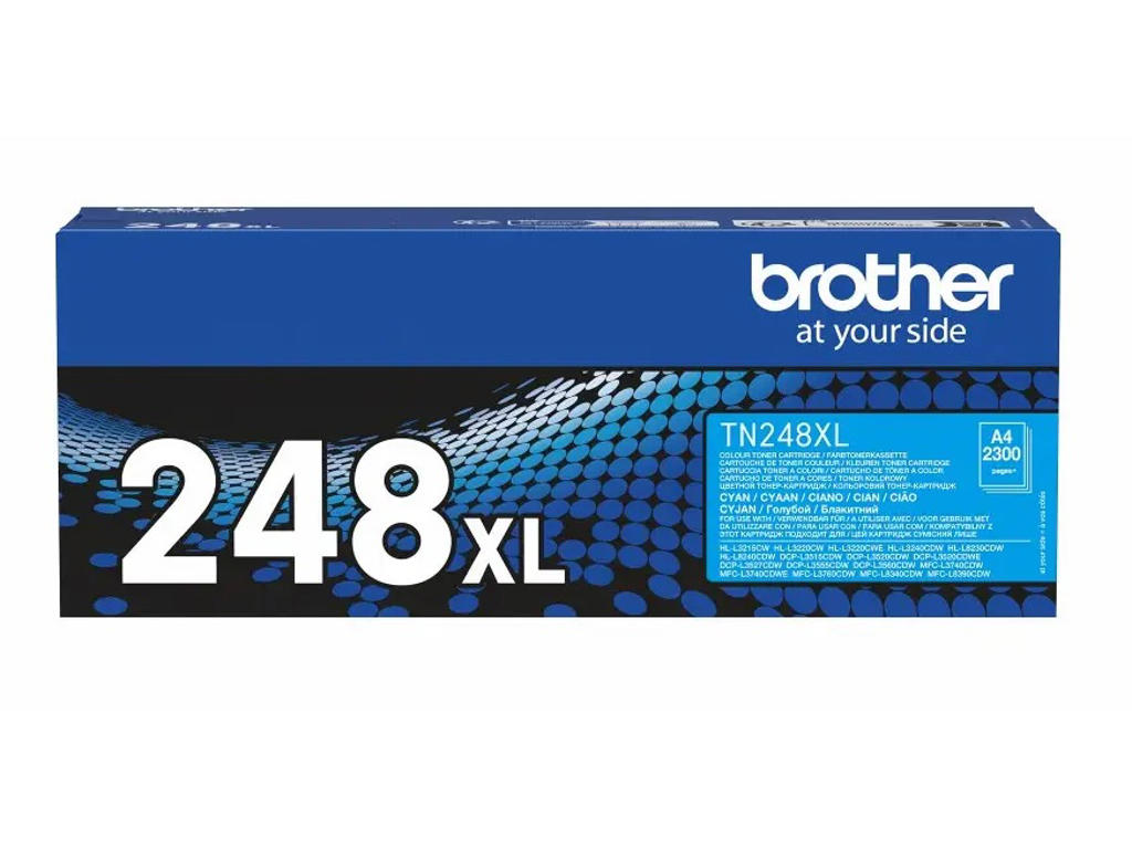 Brother toner TN-248XL cyan, 2300 sider