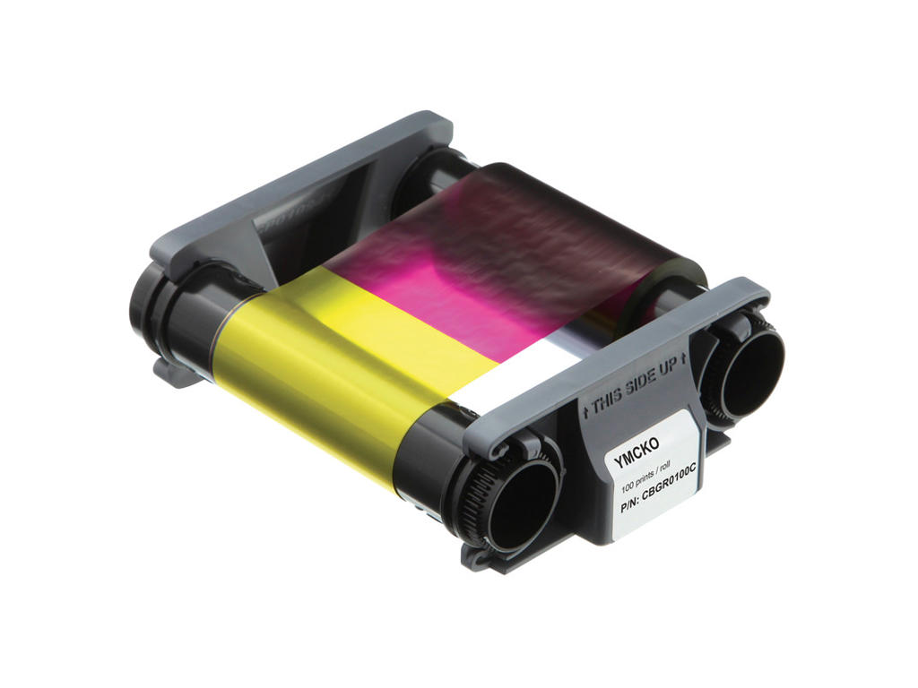 Farvebånd til Evolis Badgy 100/200 farvet