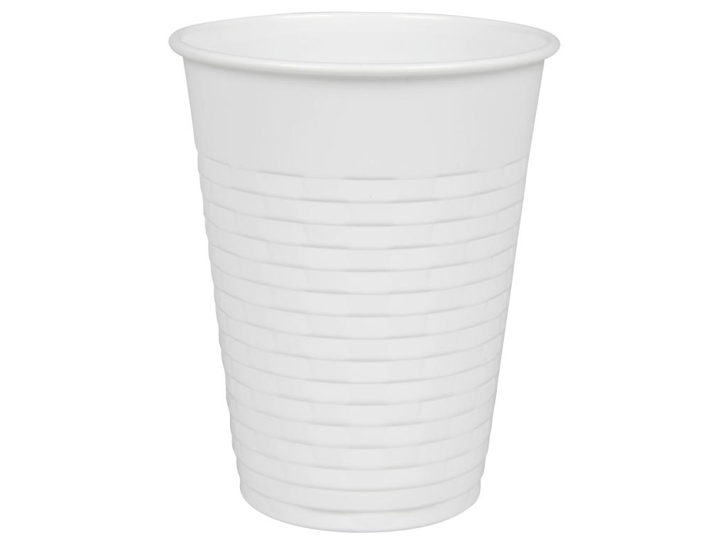 Automatbæger 20 cl hvid 100 stk ***