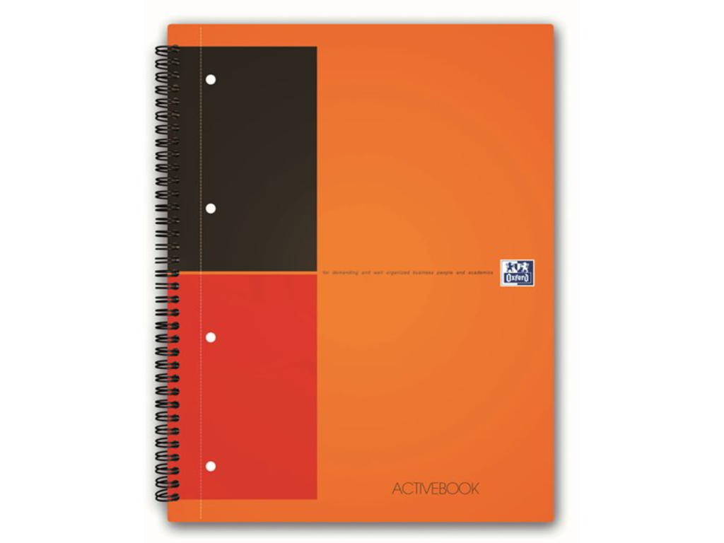Notesbog Oxford Int. A4+Activebook lin.