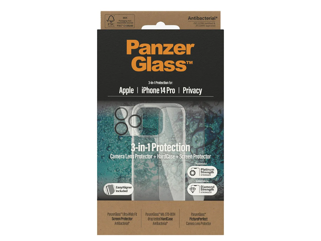 Panzerglass Iphone 14 Pro Privacy 3-i-1