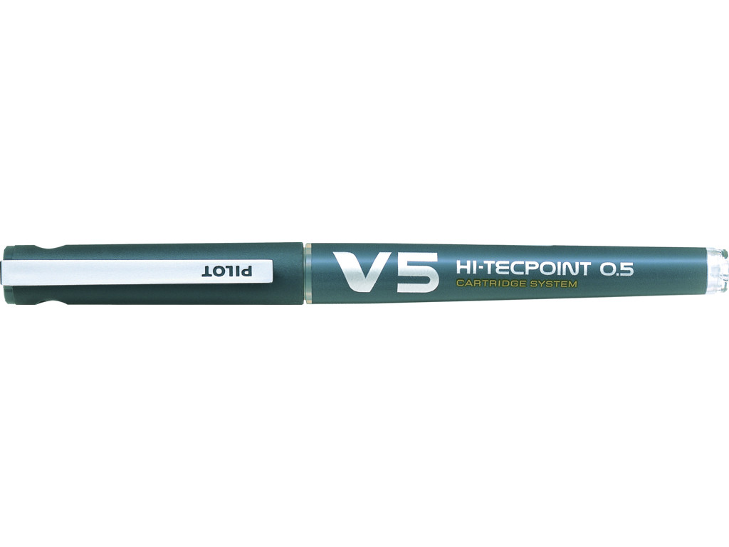 Pilot Hi-Tecpoint V5 sort 10 stk