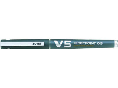 Pilot Hi-Tecpoint V5 sort 10 stk