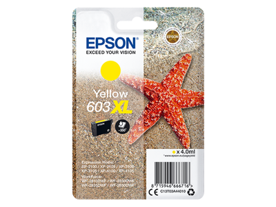 Epson 603XL blæk gul