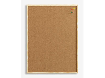 Opslagstavle kork 40 x 60 cm