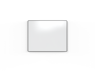 Lintex Whiteboard Edge, sort kantliste 1495 x 1195 mm