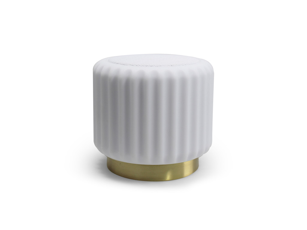 Dentelles Speaker/light USB White/Gold