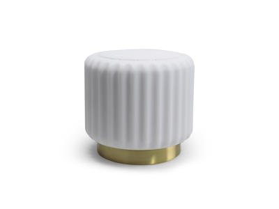 Dentelles Speaker/light USB White/Gold