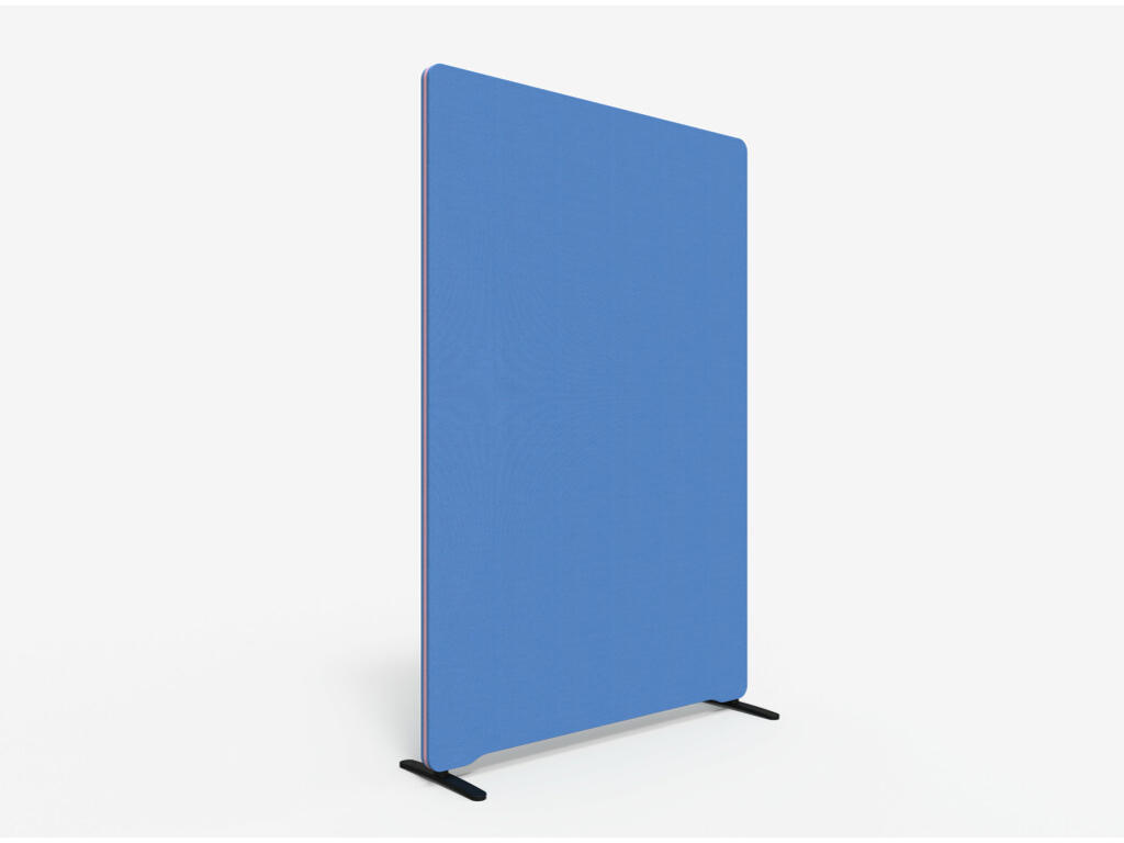 Lintex Gulvskærm Edge 1200 x 1800 mm blå Fiji Stof/rosa Kantliste