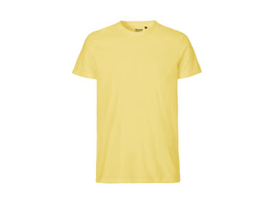 Herre Fit T-shirt Neutral O61001 gul