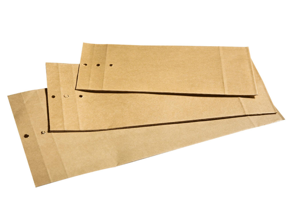 Prøveposer 120x275x40 mm 11812 brun 250 stk.